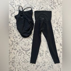 Beyond Yoga Maternity workout set